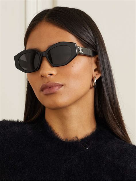 celine triomphe sunglasses acetate|CELINE Eyewear .